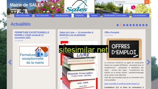 mairie-sales.com alternative sites