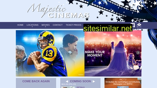 majestic-theatres.com alternative sites