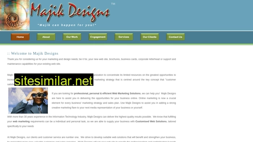 majik-designs.com alternative sites
