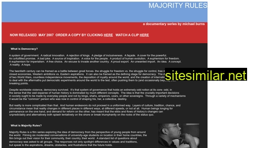 majorityrulesmovie.com alternative sites