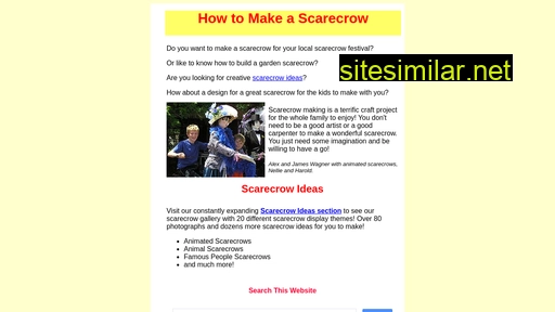 makescarecrows.com alternative sites