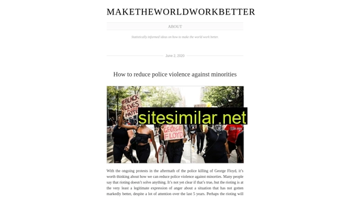 maketheworldworkbetter.wordpress.com alternative sites