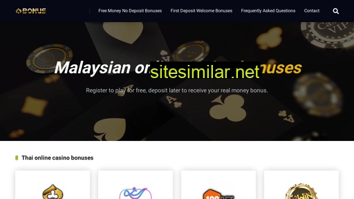 malaysiacasinobonus.com alternative sites