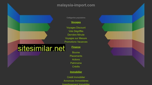 malaysia-import.com alternative sites