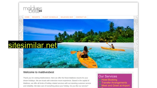 maldivesbest.com alternative sites