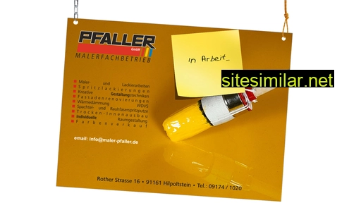 maler-pfaller.com alternative sites