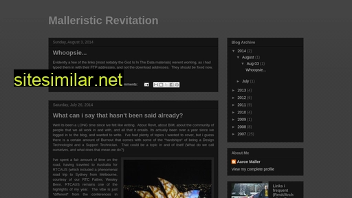 malleristicrevitation.blogspot.com alternative sites