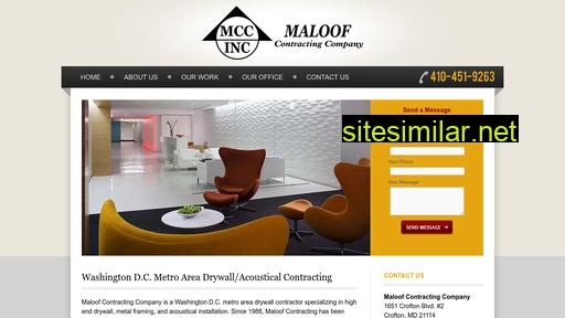 maloofcontracting.com alternative sites