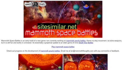 Mammothspacebattles similar sites