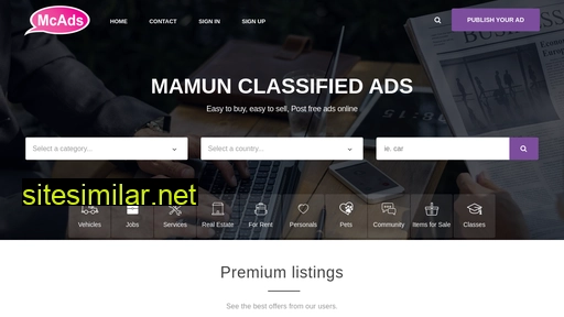 mamunclassified.com alternative sites