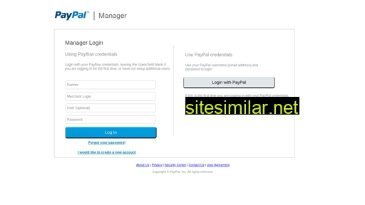 manager.paypal.com alternative sites