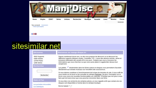 mange-disque.com alternative sites
