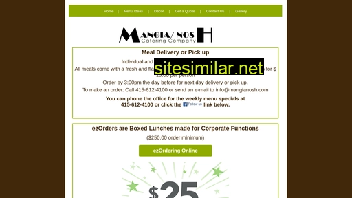 mangianosh.com alternative sites