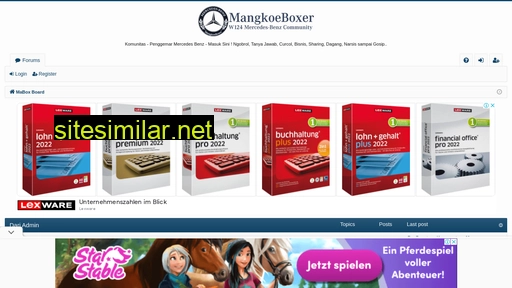 Mangkoeboxer similar sites