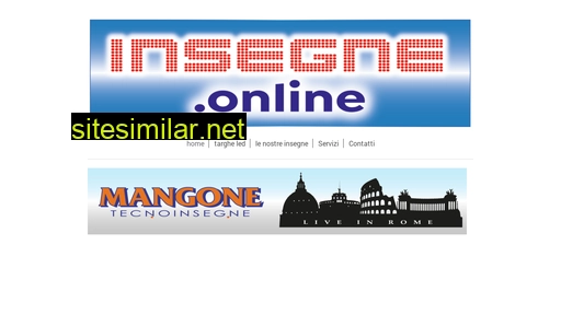 mangonetecnoinsegne.com alternative sites