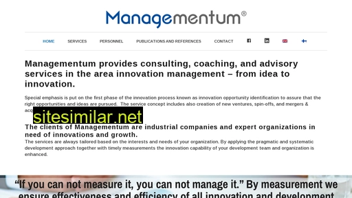 managementum.com alternative sites