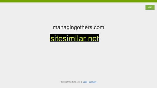 Managingothers similar sites