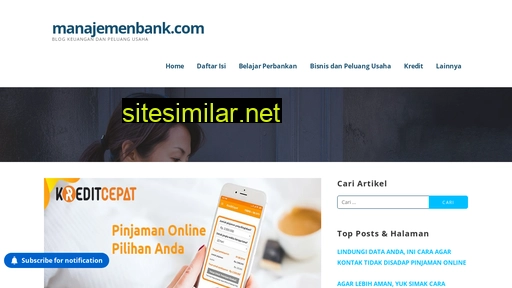 manajemenbank.com alternative sites