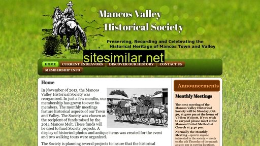 mancosvalleyhistoricalsociety.com alternative sites