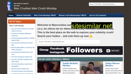 mancrushes.com alternative sites