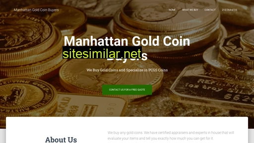 Manhattangoldcoinbuyers similar sites