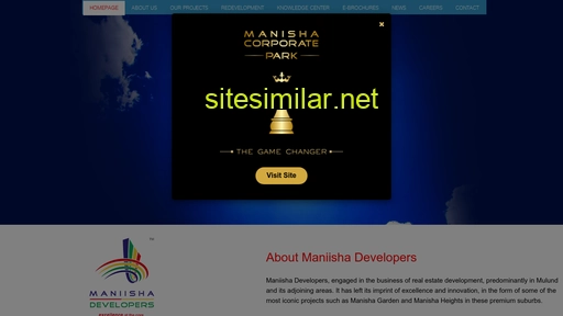 manishadevelopers.com alternative sites