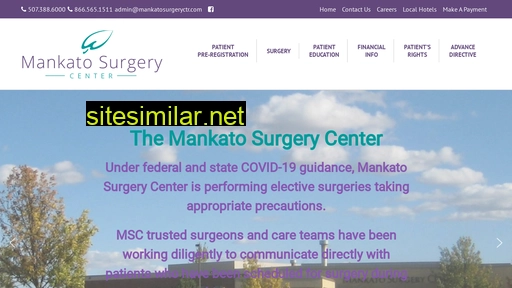 mankatosurgerycenter.com alternative sites