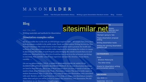 manonelder.com alternative sites