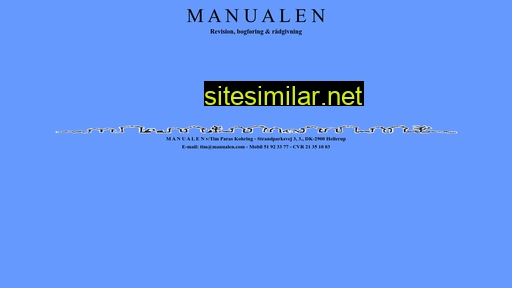 Manualen similar sites