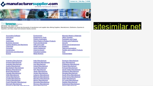 manufacturersupplier.com alternative sites