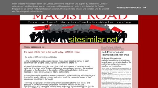 maoistroad.blogspot.com alternative sites