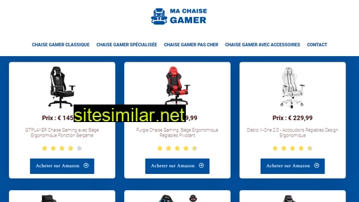 Ma-chaise-gamer similar sites