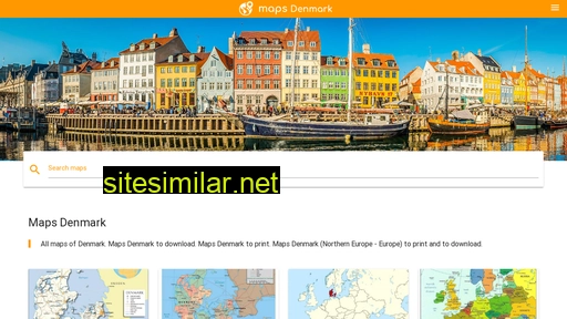 maps-denmark.com alternative sites