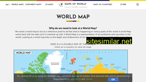 mapsofworld.com alternative sites