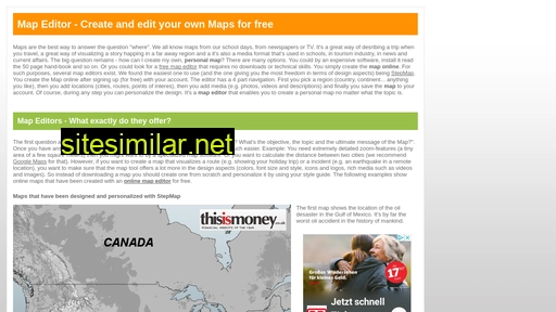 map-editor.com alternative sites