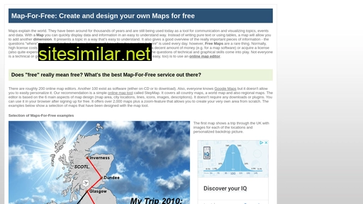 map-for-free.com alternative sites