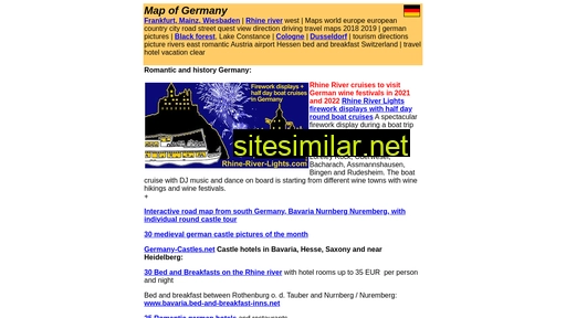 map-of-germany.com alternative sites