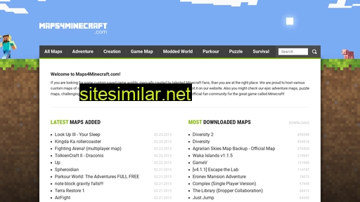 maps4minecraft.com alternative sites