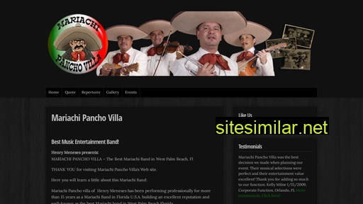 mariachipanchovilla.com alternative sites