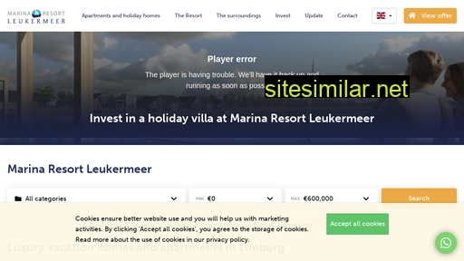 marinaresortleukermeer.com alternative sites