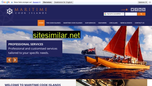maritimecookislands.com alternative sites