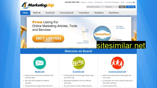 marketingship.com alternative sites