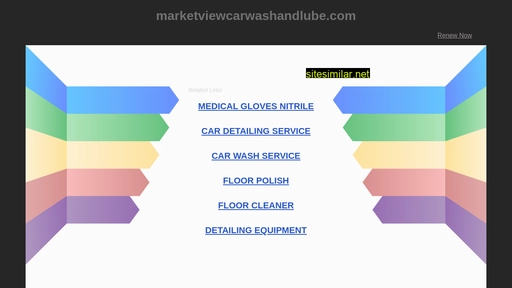 marketviewcarwashandlube.com alternative sites