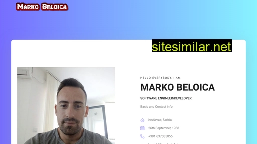 markobeloica.com alternative sites