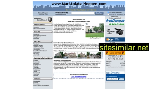 marktplatz-heepen.com alternative sites