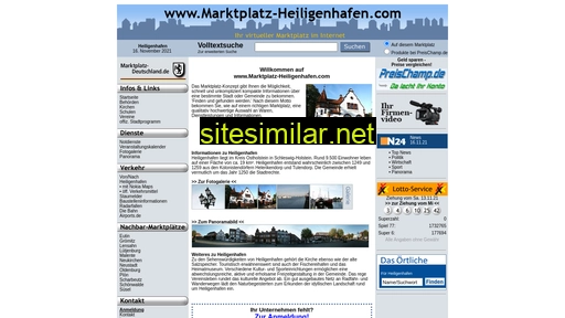 marktplatz-heiligenhafen.com alternative sites