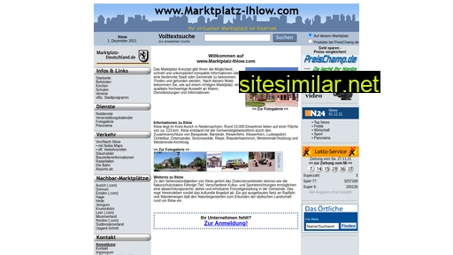 Marktplatz-ihlow similar sites