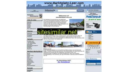 marktplatz-leer.com alternative sites