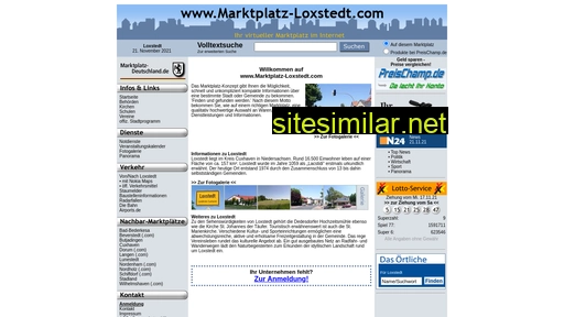 marktplatz-loxstedt.com alternative sites