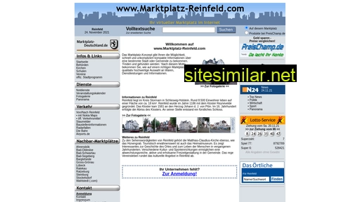 marktplatz-reinfeld.com alternative sites